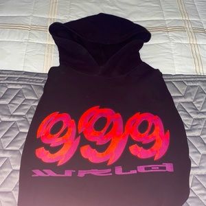 999 WRLD Vlone Barbed Wire Hoodie *RARE*